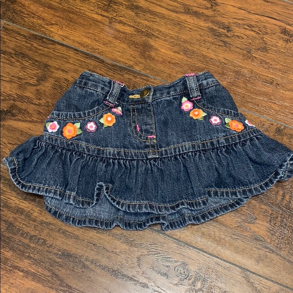Infant Gymboree Denim Skirt